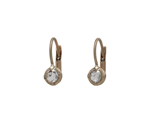 Diamond Aleph Earrings