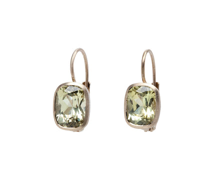 Cushion Cut Chrysoberyl Gwyneth Earrings