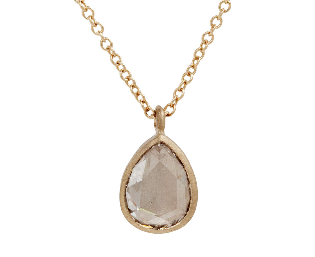 Champagne Diamond Gwyneth Pendant Necklace