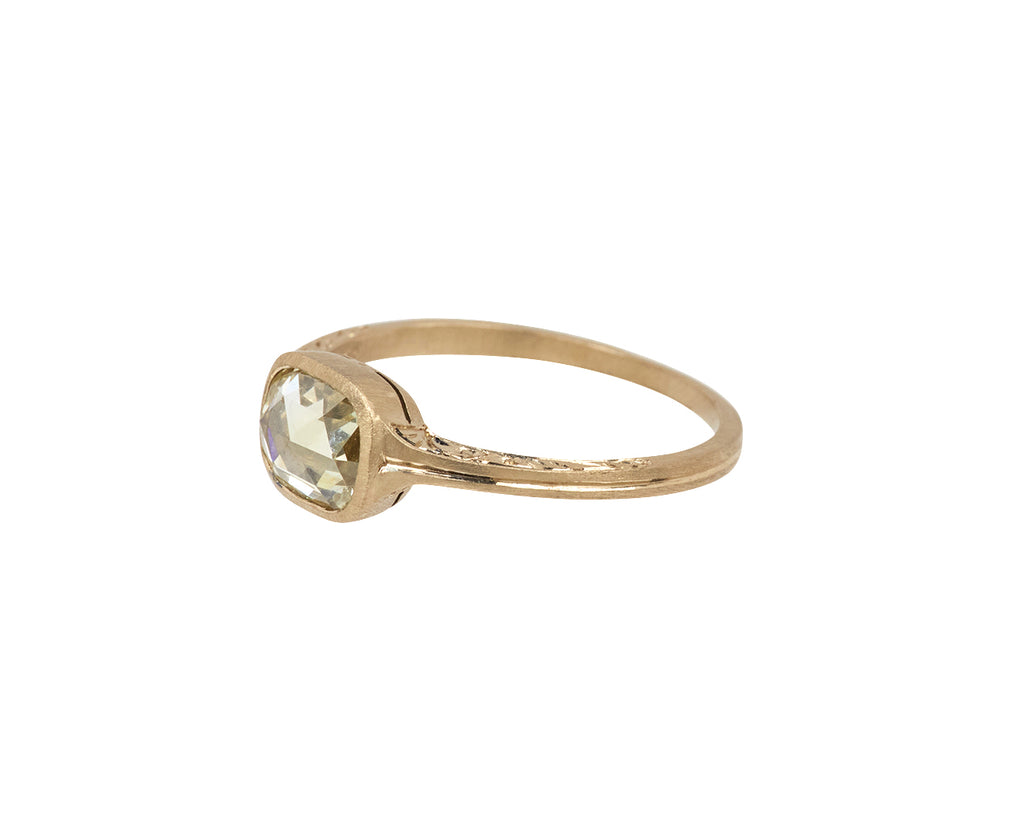 Cushion Cut Diamond Gunilla Open Ring