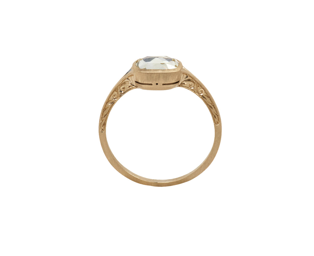 Cushion Cut Diamond Gunilla Open Ring