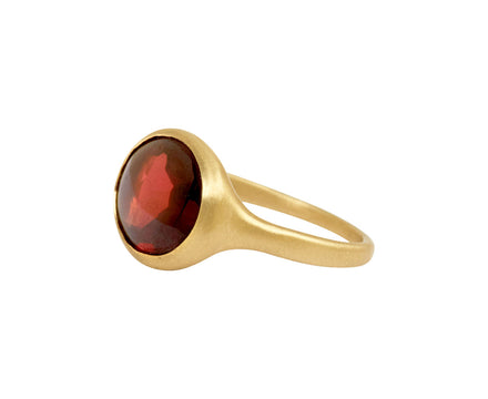 Garnet Chat Ring