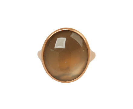 Light Oval Moonstone Ring - TWISTonline 