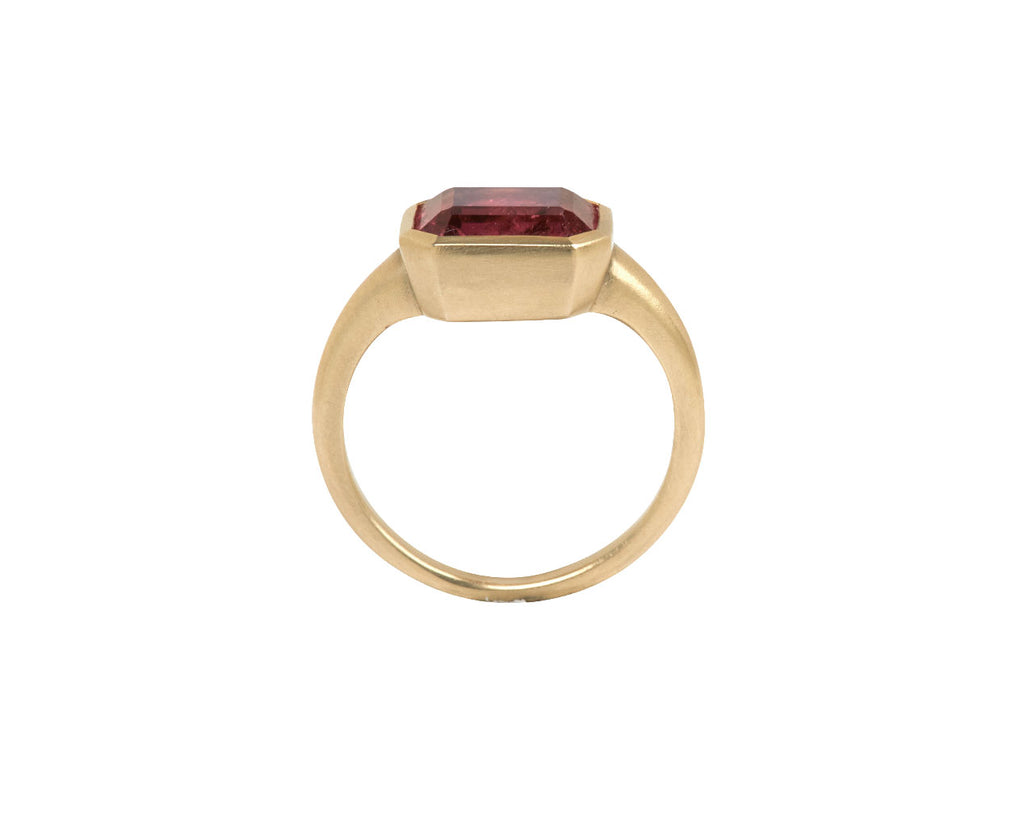Rose Tourmaline Paulette Ring