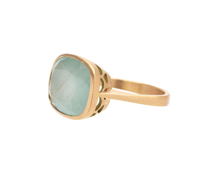 Aquamarine Julie Ring