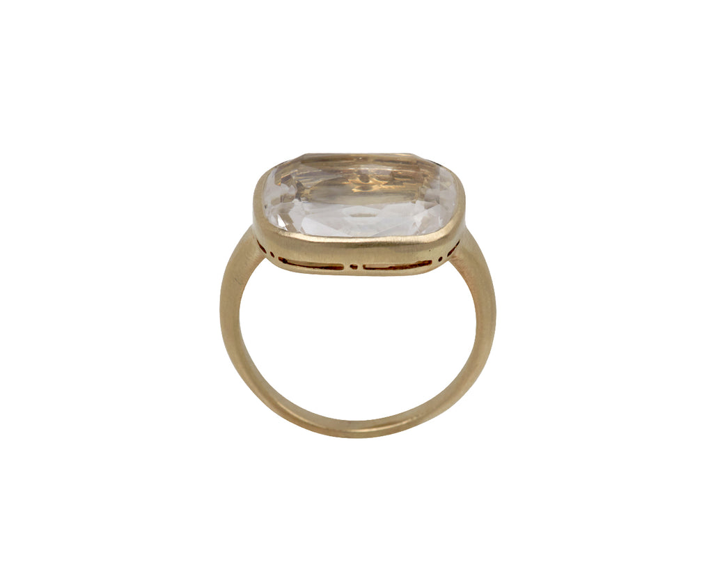 Rock Crystal Georgia May Ring