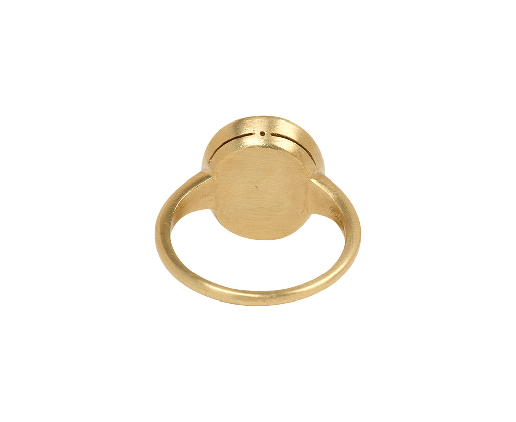 Aquamarine Beauty Alone Ring