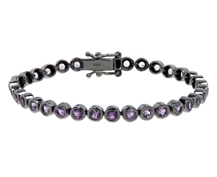 Nak Armstrong Nakard Rose of France Dot Tennis Bracelet