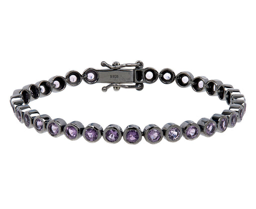 Nak Armstrong Nakard Rose of France Dot Tennis Bracelet