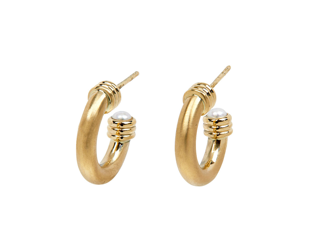 Beck Jewels Open Grotto Hoop Earrings