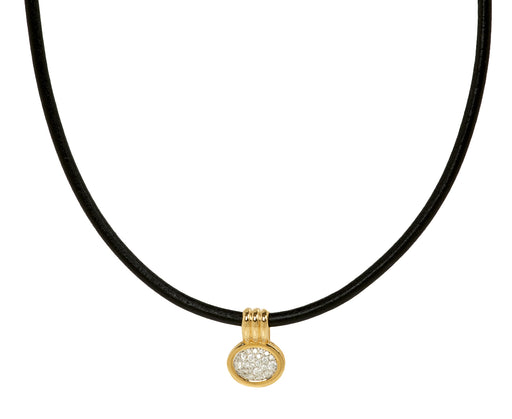 Mini Pavé Diamond Scuba Necklace