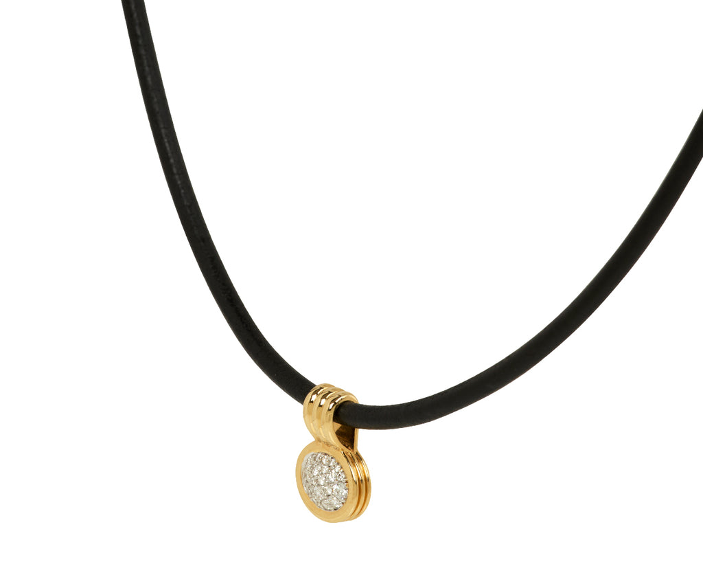 Mini Pavé Diamond Scuba Necklace