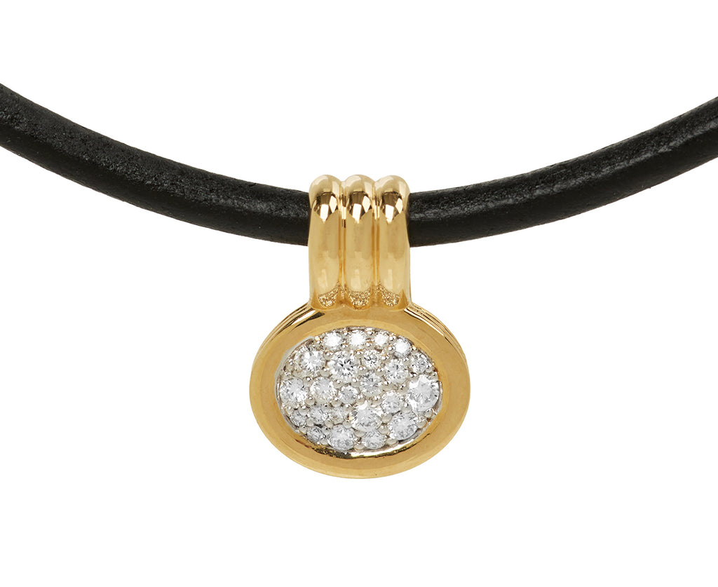 Mini Pavé Diamond Scuba Necklace