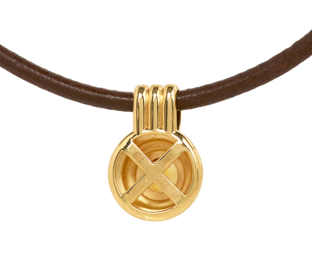 Citrine Ripple Choker Necklace
