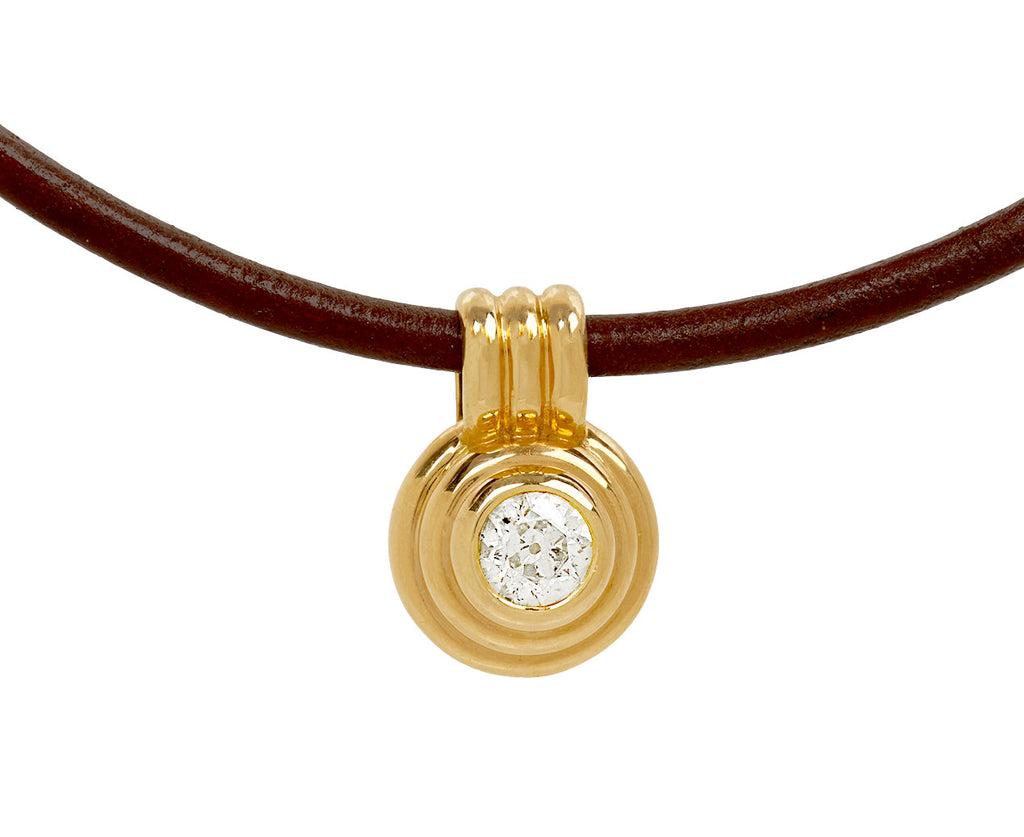 Diamond Ripple Choker Necklace
