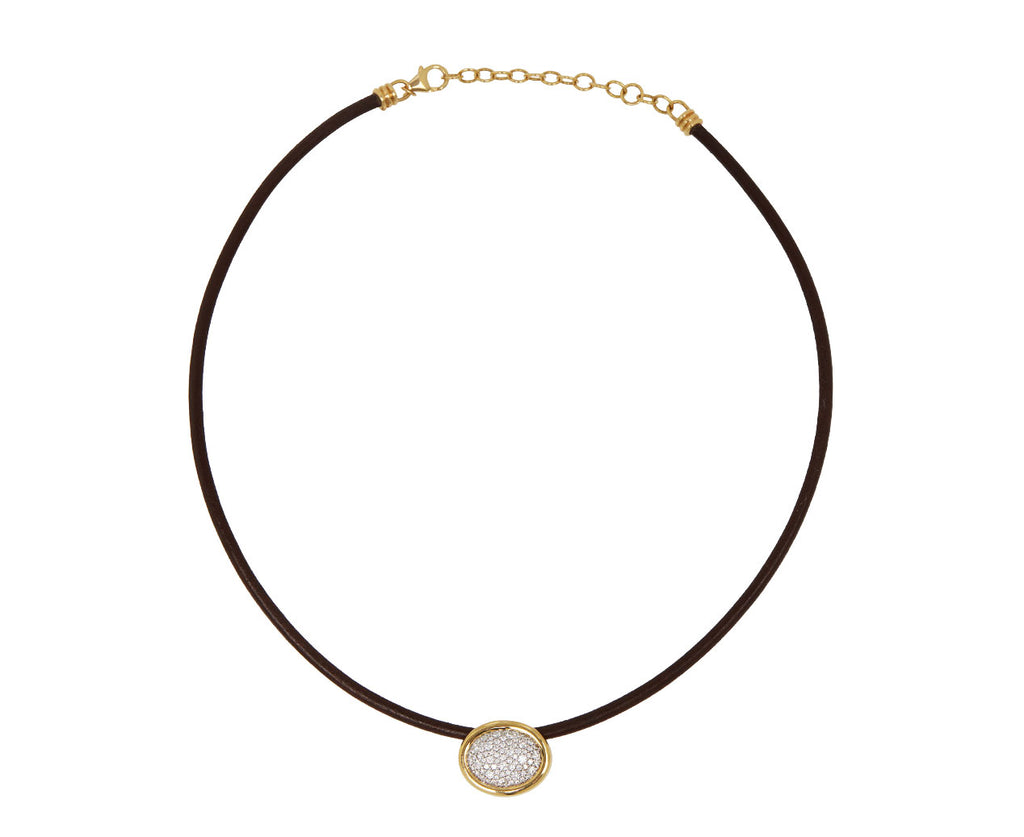 Pavé Diamond Scuba Necklace