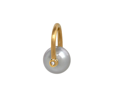 Tahitian Pearl and Diamond Tahiti Pendant ONLY