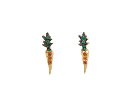 Carrot Stud Earrings