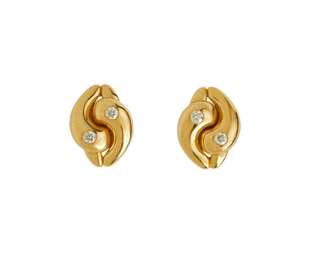 Mini Knot Stud Earrings