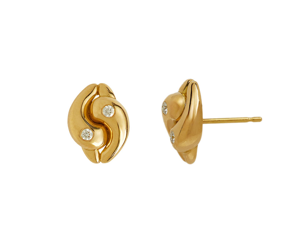 Mini Knot Stud Earrings