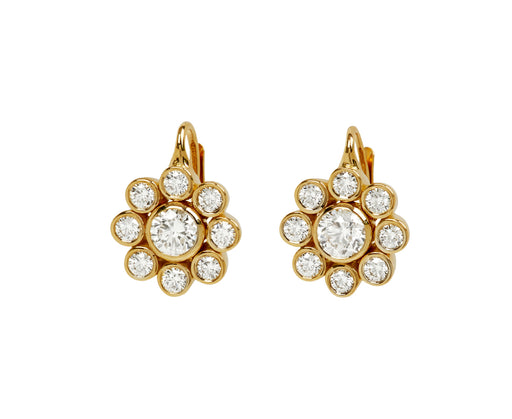 Diamond Wildflower Earrings