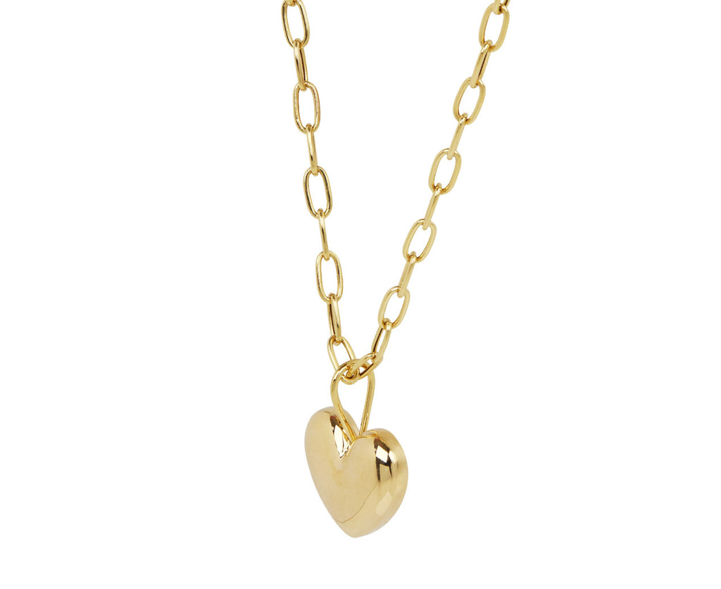 Mini Puff Heart Pendant Necklace