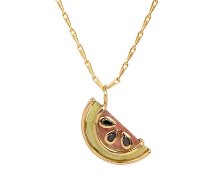 Small Watermelon Pendant Necklace