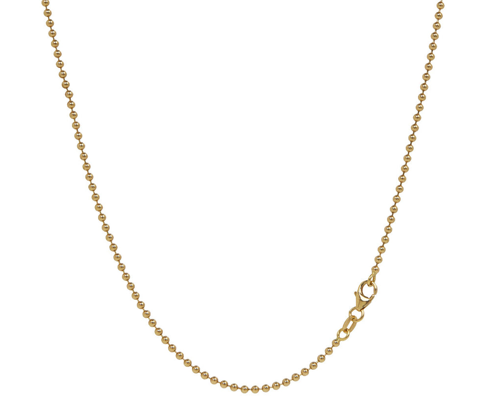 Small Gold Hopscotch Pendant Necklace