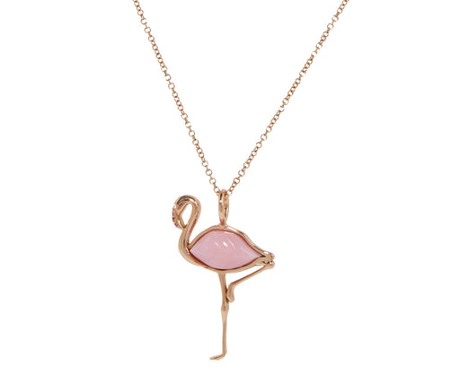 Flamingo Pendant Necklace