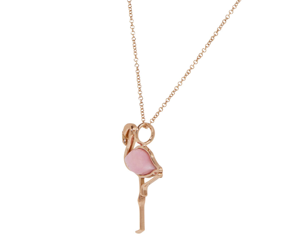 Flamingo Pendant Necklace