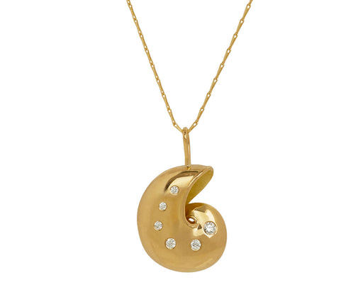 Small Nautilus Shell Pendant Necklace