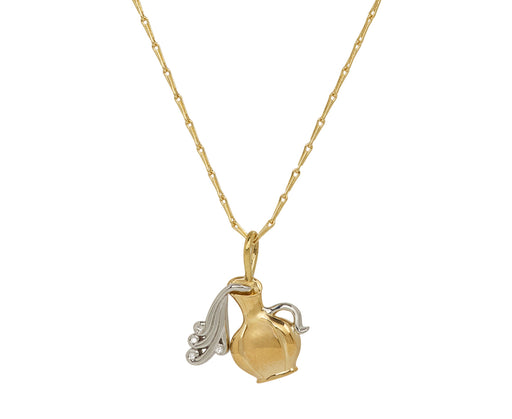 Small Aquarius Pendant Necklace