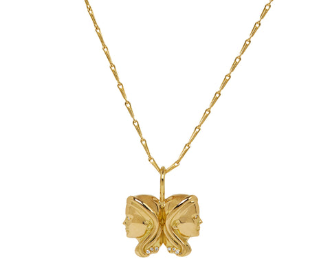 Small Gemini Pendant Necklace