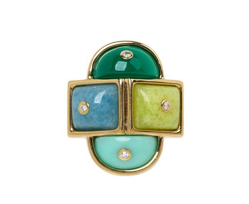 Hopscotch Cocktail Ring