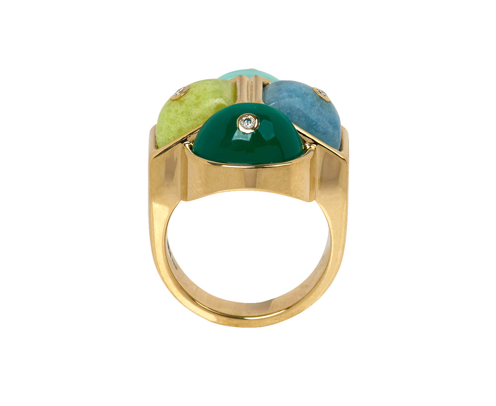 Hopscotch Cocktail Ring