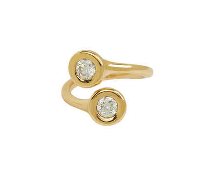 Diamond Moi et Toi Ring