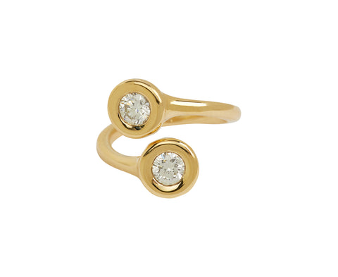 Diamond Moi et Toi Ring