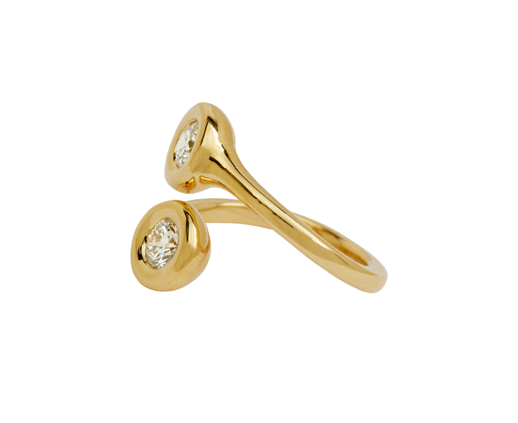 Diamond Moi et Toi Ring