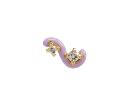 Bea Bongiasca Blue B Mini Earrings