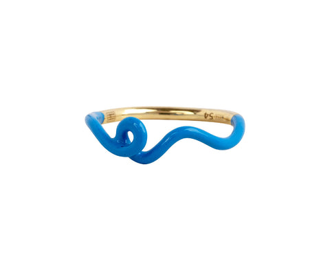 Turquoise WOW Mini Mono Ring