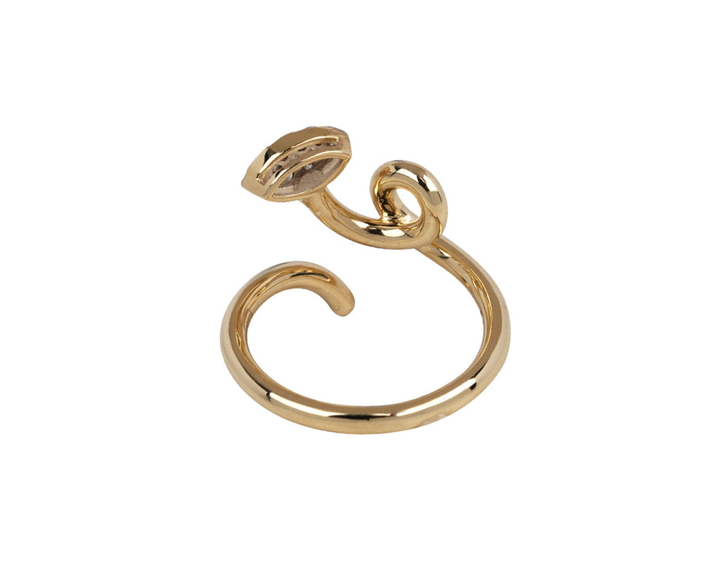 Diamond Marquise Baby Vine Ring