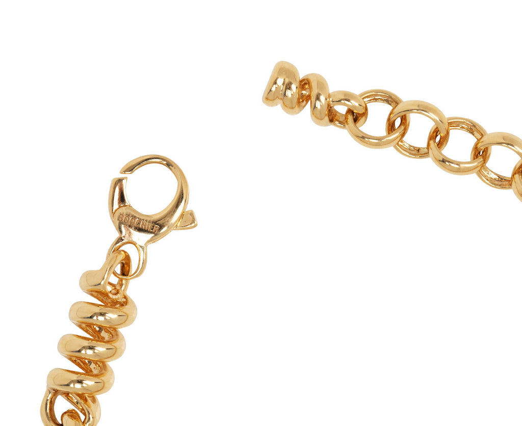 Single Diamond Link Slinkee Chain Bracelet