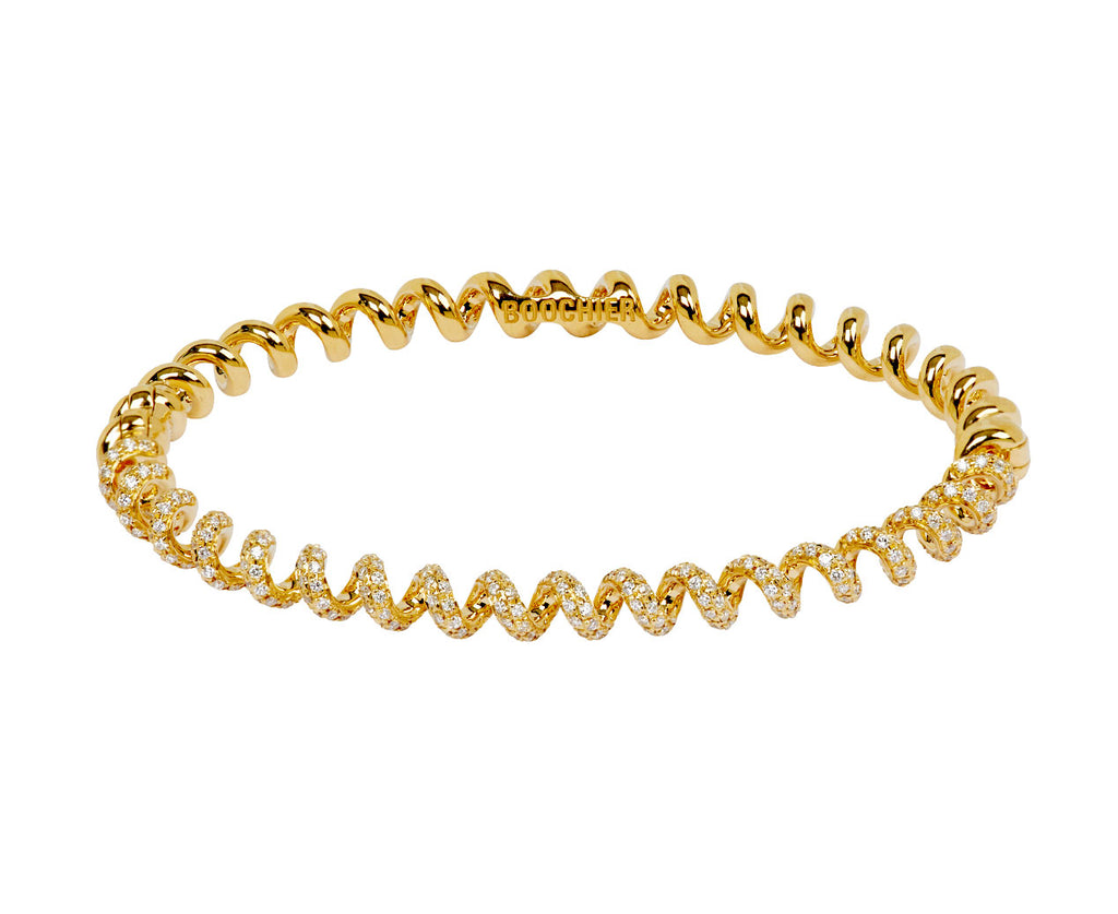 Mini Diamond Slinkee Bangle