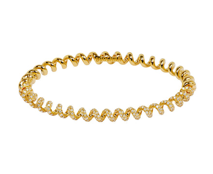 Mini Diamond Slinkee Bangle