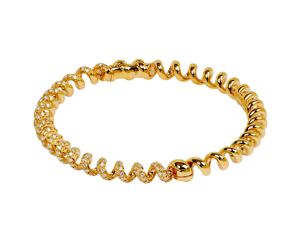 Mini Diamond Slinkee Bangle