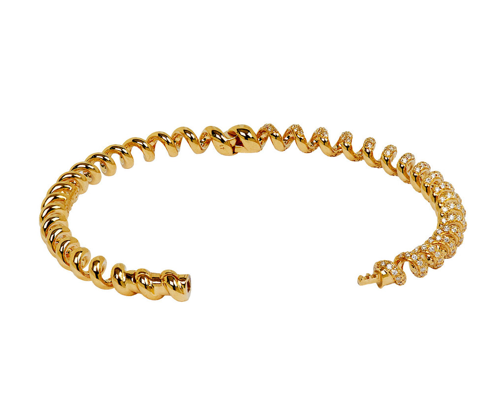 Mini Diamond Slinkee Bangle