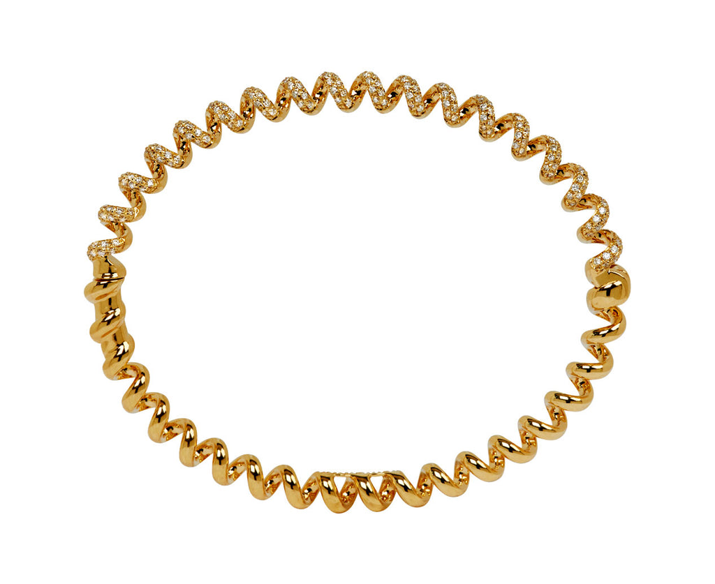 Mini Diamond Slinkee Bangle