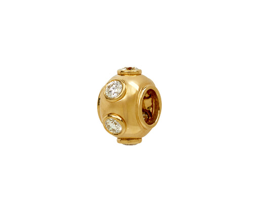 Round Diamond Spacer Charm ONLY
