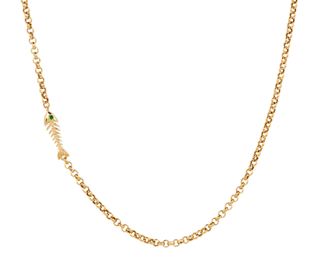 Fishbone Chain Necklace