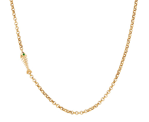 Fishbone Chain Necklace